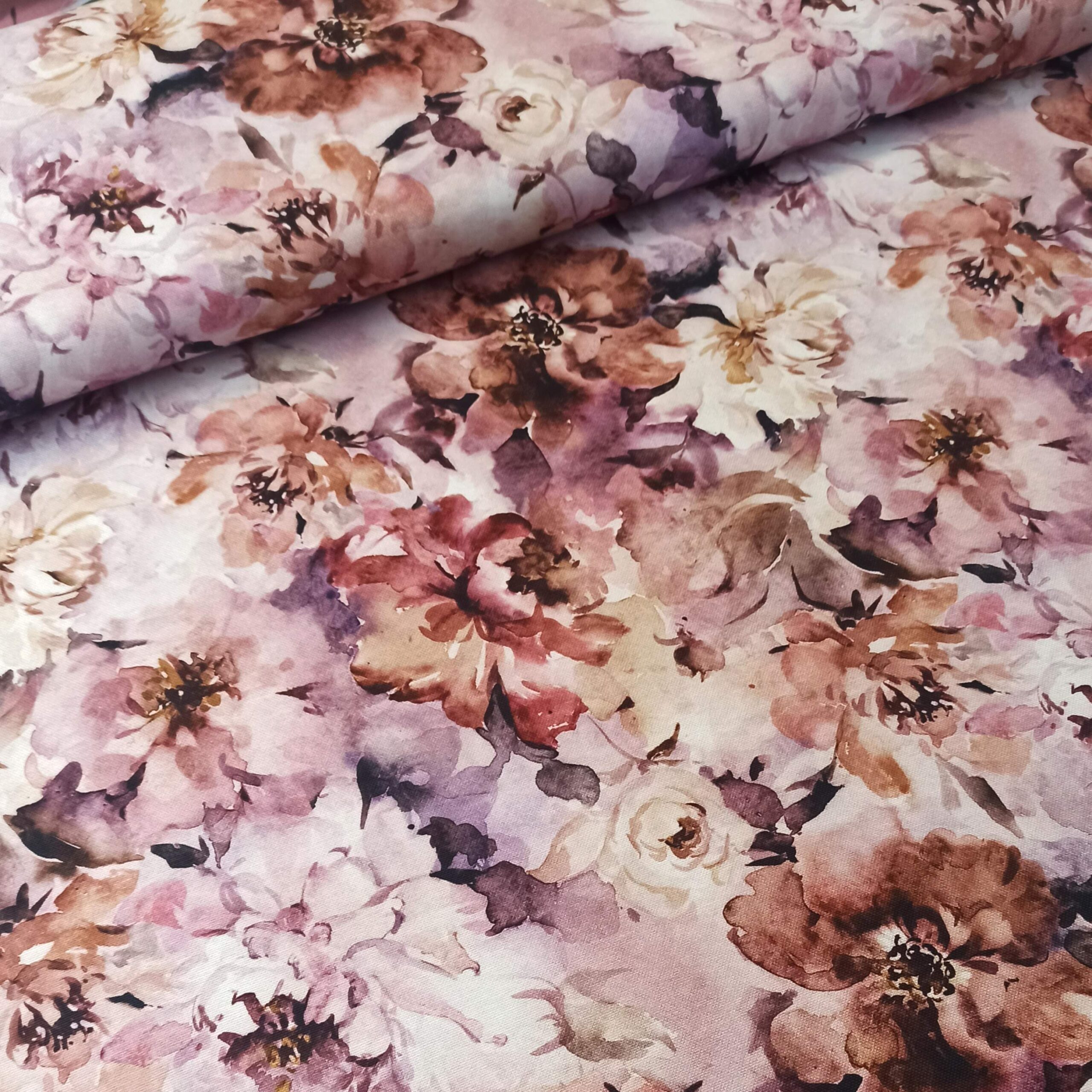 PALAT: Pionit, puuvillacanvas, blush