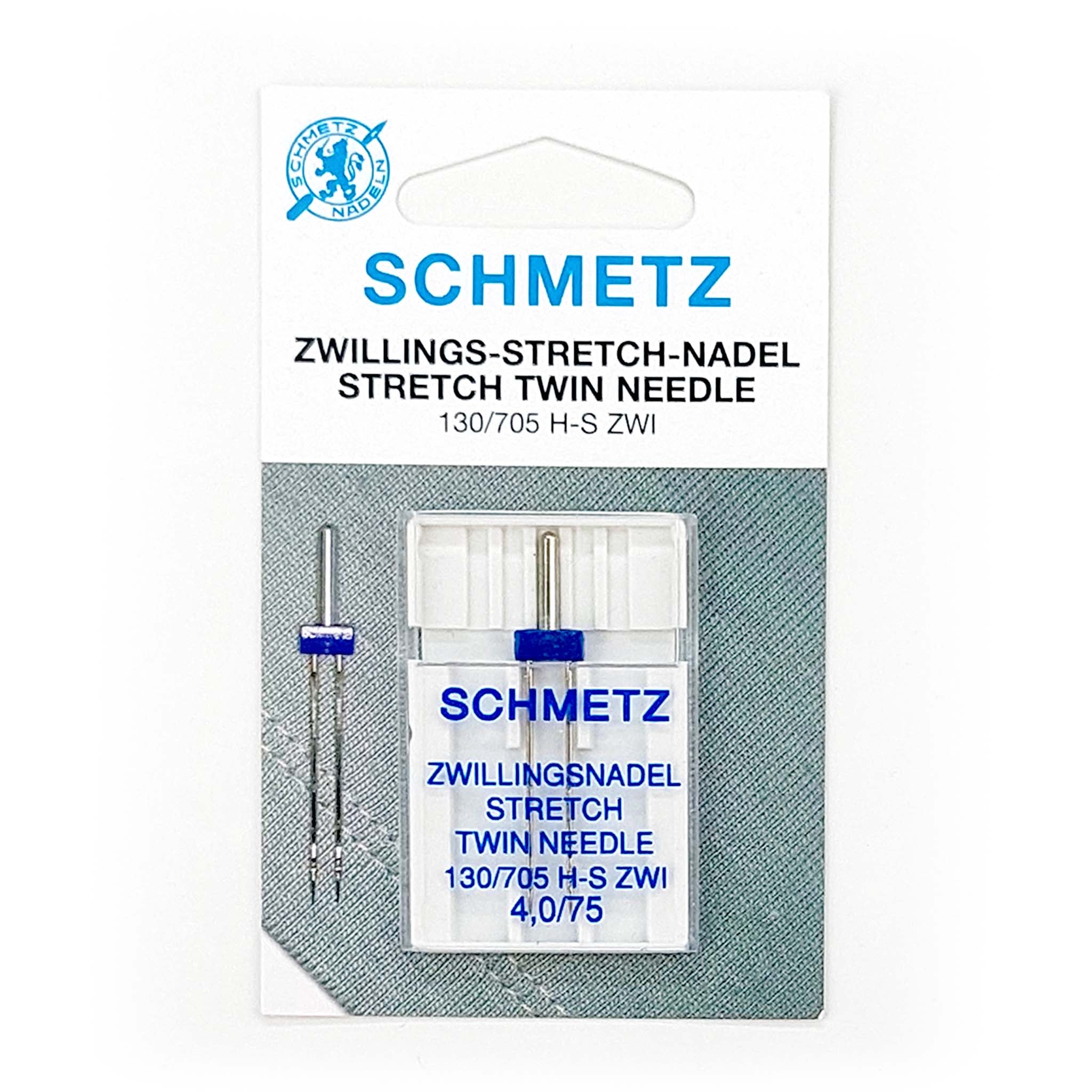 Schmetz Stretch kaksoisneula 4,0mm/75